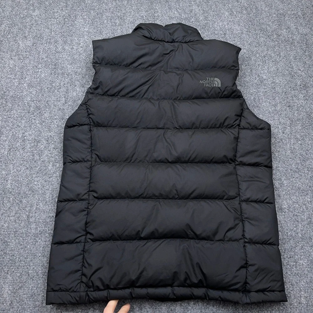 The North Face Alpz 550 Down Vest Men's Small Black Sleeveless Puffer Full Zip